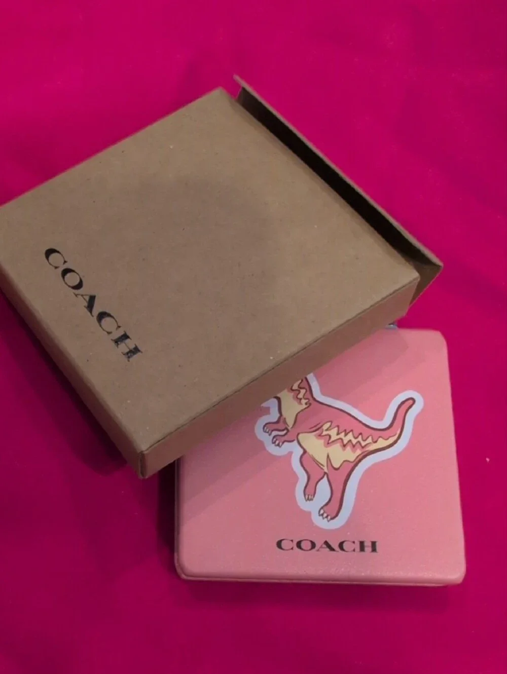 Coach Rexy Compact Mirror